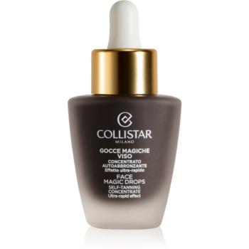 Collistar Magic Drops Face Self-Tanning Concentrate autobronzant concentrate pentru ten 30 ml