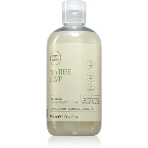 Paul Mitchell Tea Tree Hemp Restoring Shampoo & Body Wash gel de duș și șampon cu efect de hidratare 300 ml