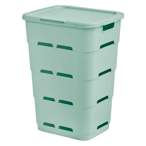 Tontarelli Coș pentru rufe murdare MAYA 45 l,verde, verde