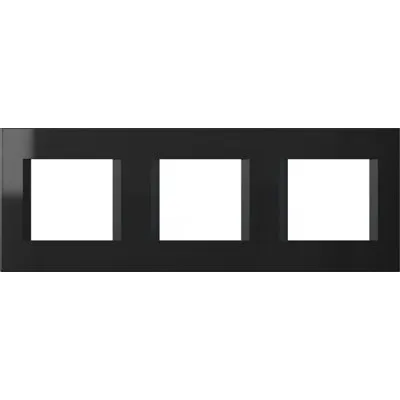 Modul Line Rama 3x2M IP20 Negru, TEM Modul TEM-OL26NB-U