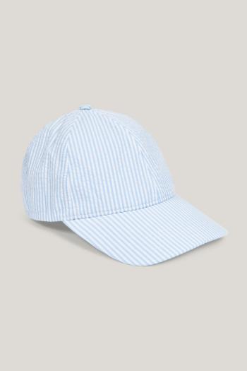 KŠILTOVKA GANT STRIPED SEERSUCKER CAP FRESH BLUE