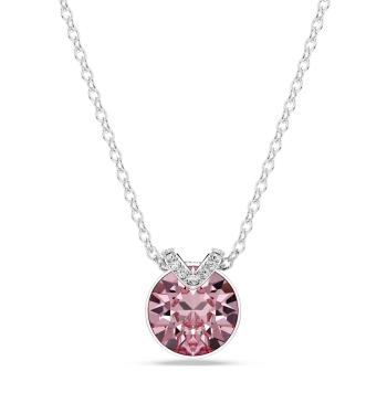 Swarovski Colier elegant cu cristal roz Bella 5724289