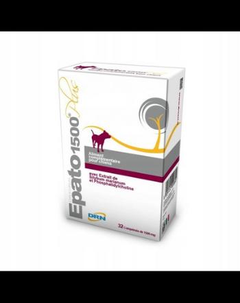 GEULINICX Epato 1500 plus 32 tablete caini cu afectiuni hepatice