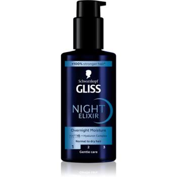 Schwarzkopf Gliss Night Elixir elixir leave-in pentru par uscat 100 ml