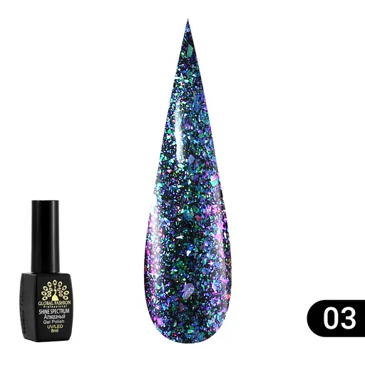 Oja Semipermanenta Shine Spectrum 8 ml, 303, TPO Free