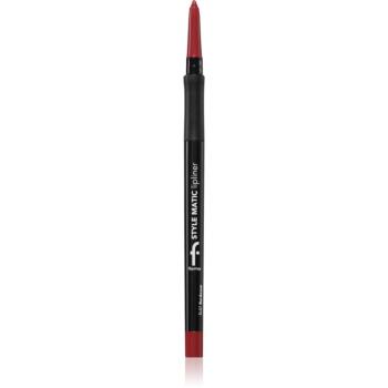 flormar Style Matic Lipliner dermatograf mat de buze rezistent la apa culoare 07 BORDEAUX 0.35 g