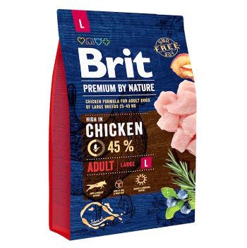 BRIT Premium by Nature Adult L granule pre psov 1 ks, Hmotnosť balenia: 8 kg