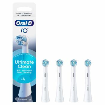 Oral B Capete pentru perie de schimb Ultimate Clean iO White 4 buc