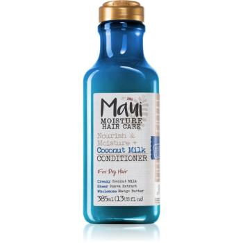 Maui Moisture Nourish & Moisture + Coconut Milk balsam hidratant pentru par uscat 385 ml