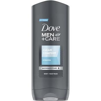 Dove Men + Care Clean Comfort sprchovací gél na telo a tvár 400 ml (8720181313448)