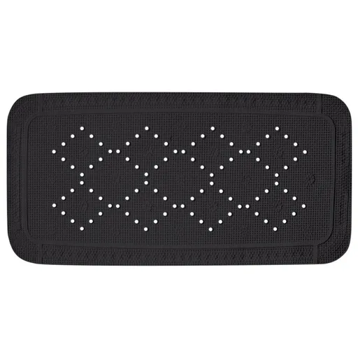 Spirella Suport antiderapant pentru cadă ALASKA,negru, 71 x 36 cm