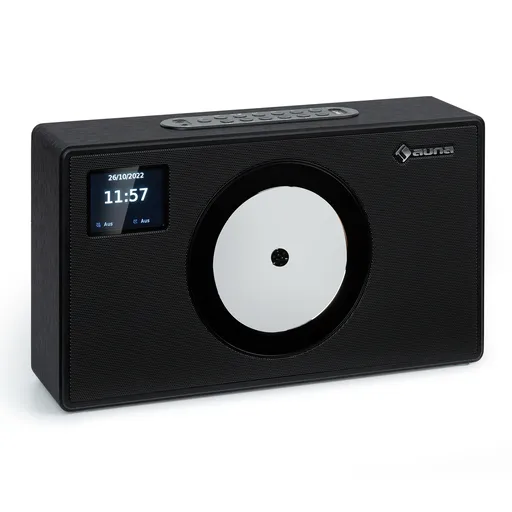 Auna Vertico Swing DAB | Radio DAB+ cu Swing CD player | FM/DAB+ | AUX | BT | USB