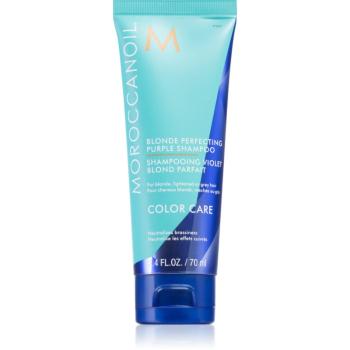 Moroccanoil Color Care sampon tonifiant cu violete pentru par blond 70 ml