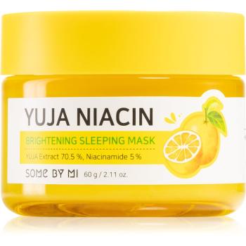 Some By Mi Yuja Niacin Brightening mască iluminatoare de noapte 60 g