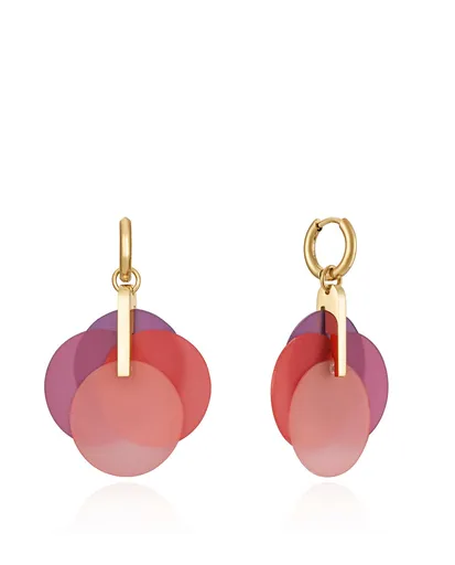 Viceroy Cercei jucăuși placați cu aur Kiss 14029E01017