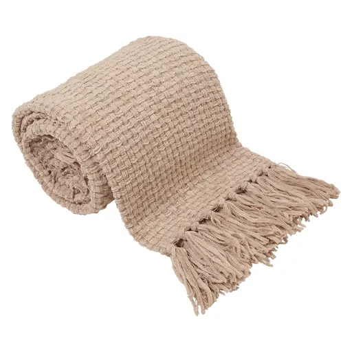 Pătură pled Arya roz deschis, 130 x 170 cm, roz vechi