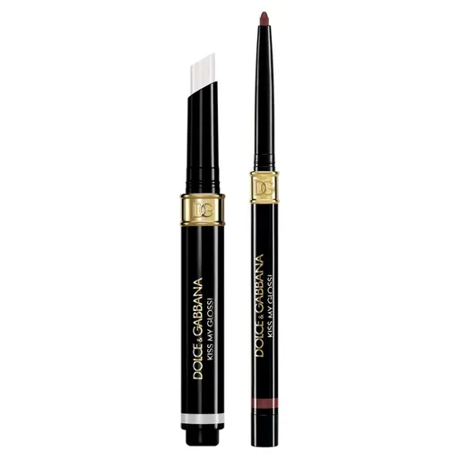 Dolce & Gabbana Set de buze Kiss My Gloss (4D Gloss Stick & Lip Liner Duo) 04 Gossip