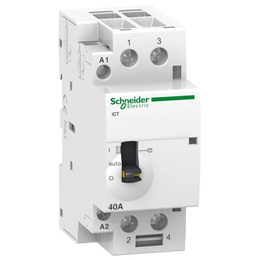 Contactor Ict comanda manuala 63A 2ND 220/240V 50Hz Schneider A9C21862
