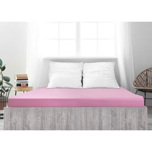 Cearșaf de pat 4Home jersey Ideal roz , 160 x 200 cm, roz, 160 x 200 cm