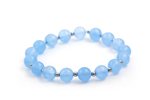 Agato Brățară cu mărgele de jad MINK16/17