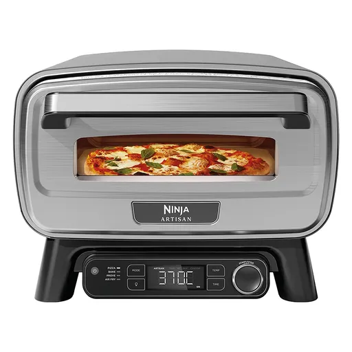 Cuptor electric pentru exterior Ninja Artisan MO201, 1760W, 30x30 cm, 5 funcții, 5 setări pizza, 32-370C, Gri