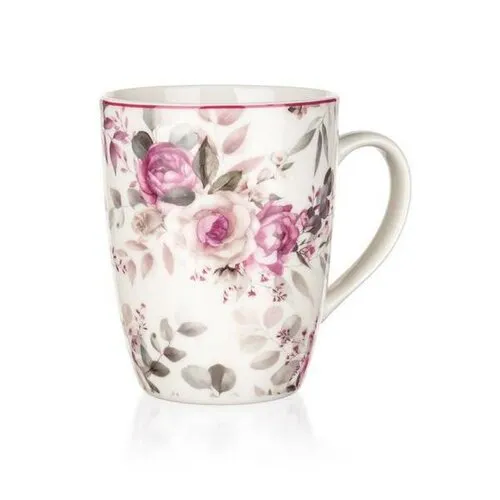 Banquet Cană ceramică Rose 350 ml