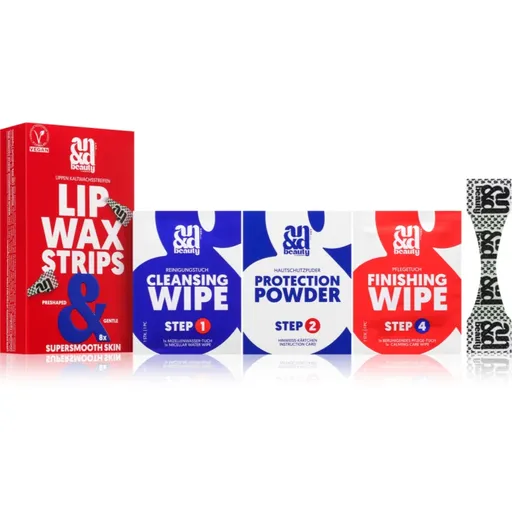 A.N.D. Beauty Wax Strips Lip benzi depilatoare cu ceară, pentru buza de sus 8 buc