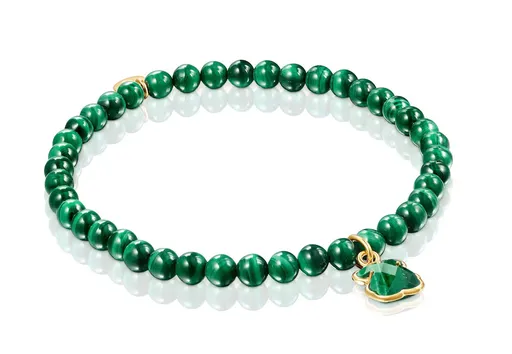 Tous Brățară cu mărgele și malachit Icon Color 1003388100