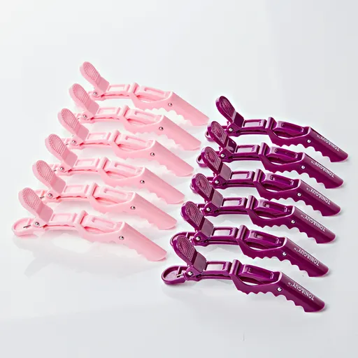 12 agrafe de păr Aligator