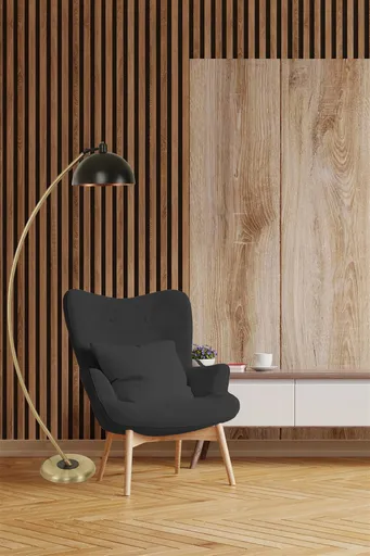 Lampadar, Opviq, 534LUN4192, Aur/Negru