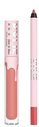 Kylie Cosmetics Set Matte Liquid Lipstick + Lip Liner 704 Sweater Weather