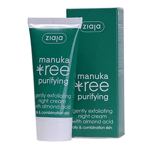 Ziaja Cremă de noapte exfoliantă Manuka Tree Purifying 50 ml