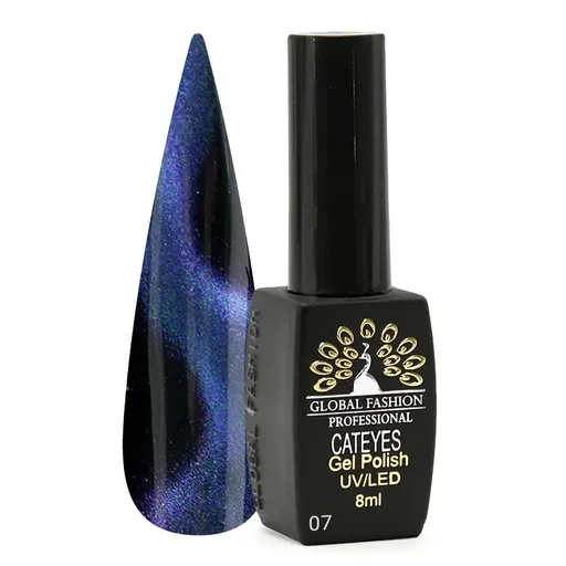 Oja Semipermanenta 24D Cat Eye 8ml, 07, TPO Free