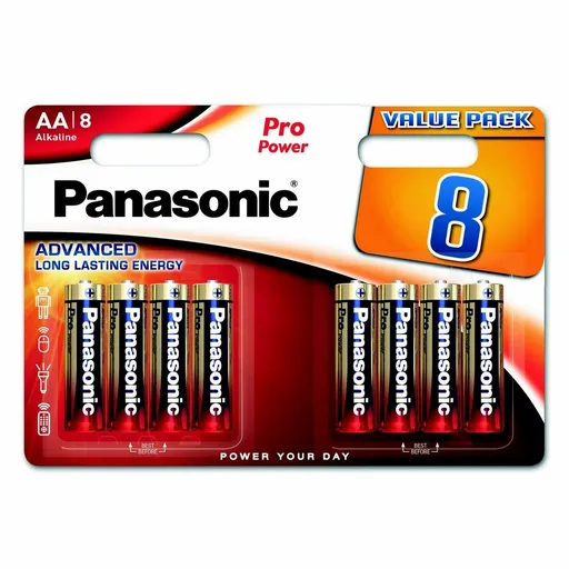 Panasonic Set de baterii LR6PPG/8BW Pro Power GoldAA
