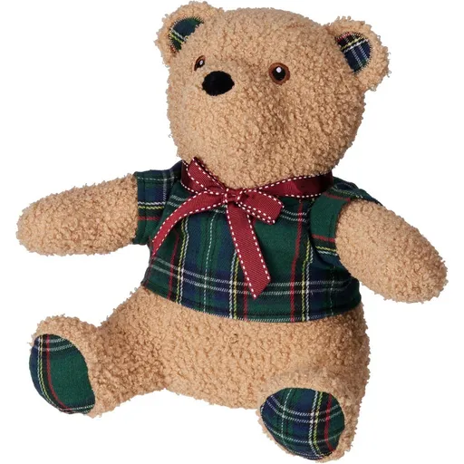 Opritor de ușă Teddy verde, 24 x 16 cm