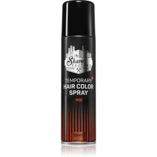 The Shave Factory Temporary Hair Color Spray spray pentru păr culoare Red 150 ml
