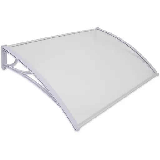 Aldotrade Acoperiș pentru ușă 150 x 100 cmnedivizat La grada, transparent