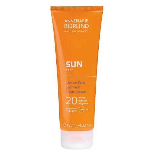 ANNEMARIE BORLIND Fluid de bronzare împotriva alergiilor solare SPF 20 Bielenda Sun Care (Sun Fluid) 125 ml