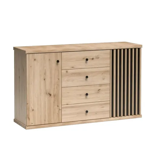 Comoda KOLI C-4, stejar artisan