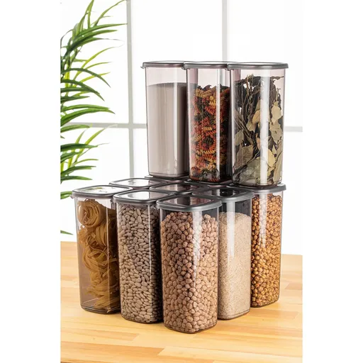 Set recipiente depozitare, Hermia, 964FRM5356, Antracit