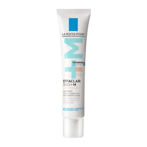 La Roche Posay Cremă tonifiantă pentru ten Effeclar Duo+M (Anti-Imperfection Care) 40 ml Light