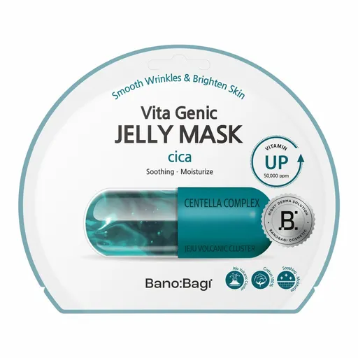 BANOBAGI Mască de față calmantă Vita Genic Cica (Jelly Mask) 30 g