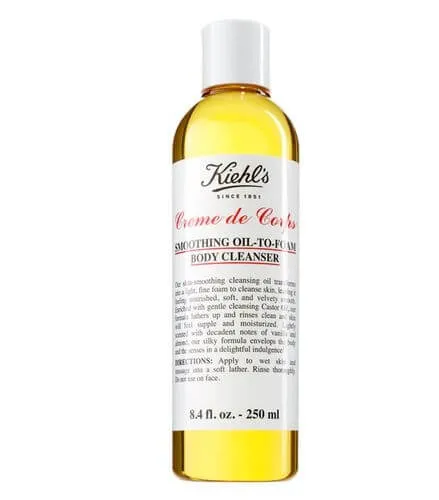 Kiehl's Ulei de duș emolient (Smoothing Oil-to-Foam Body Cleanser) 250 ml