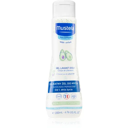 Mustela Bébé Bain gel pentru corp si par pentru copii 200 ml