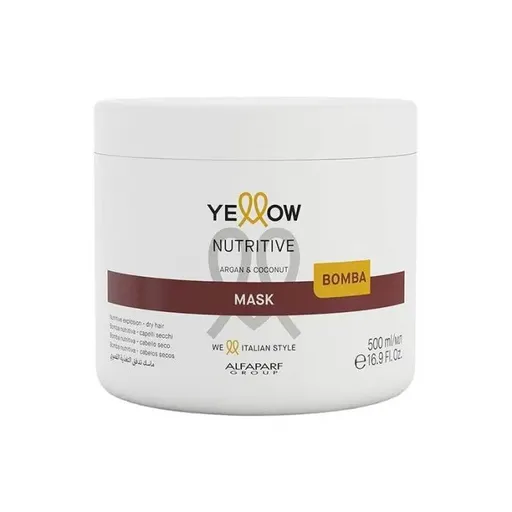 Masca de Par Nutritiva pentru Parul Uscat Yellow Nutritive, 500 ml