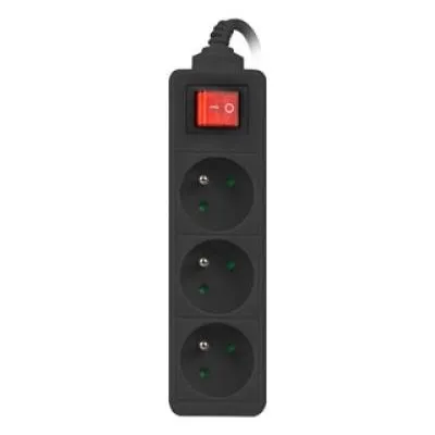 Prelungitor Lanberg 3 prize negru PS1-03E-0300-BK