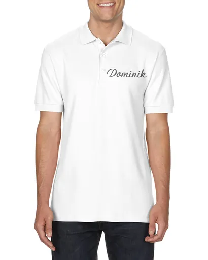 Tricou polo unisex, personalizat