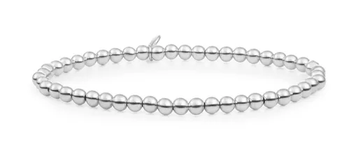 Sparkling Jewels Brățară din argint cu biluțe pentru femei Saturn SB-S-4MM-ADD