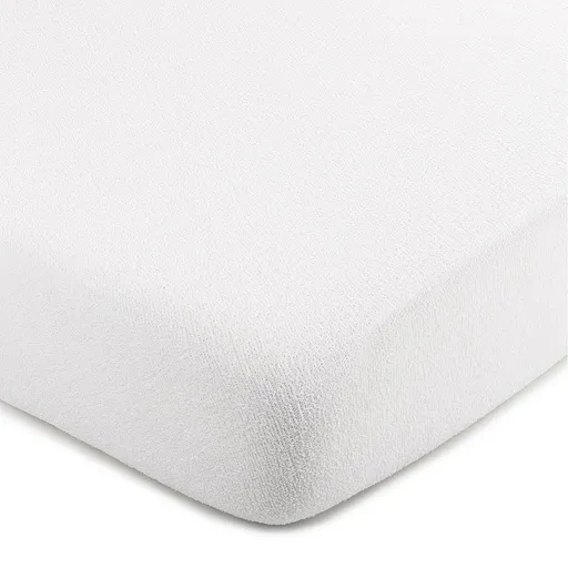 Cearșaf de pat din frotir 4Home, alb, 220 x 200 cm, alb, 200 x 220 cm