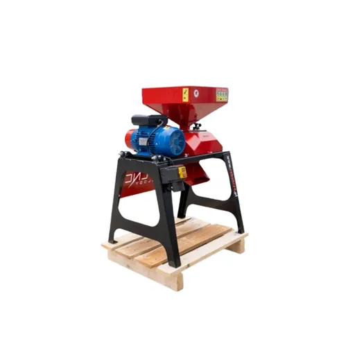 Moara Electrica pentru Cereale, 1.5 kW, 250-400 kg/h – Aplatizor Grau, Orz, Ovaz